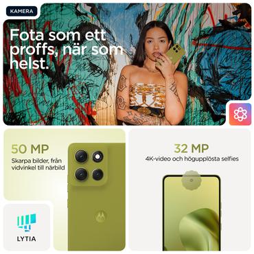 Motorola moto g86 power 5G 16,9 cm (6.67") Dual SIM Android 15 USB Type-C 12 GB 256 GB 6720 mAh Grøn