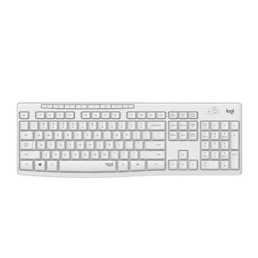 Logitech MK295 Silent - sats med tangentbord och mus - USA, internationellt - offwhite Inmatningsenhet