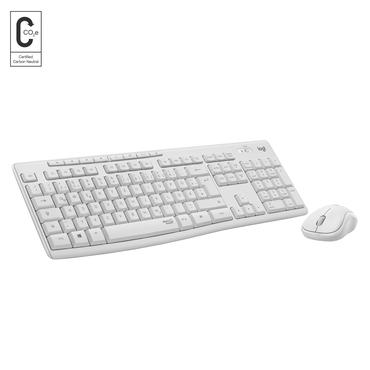 Logitech MK295 Silent - sats med tangentbord och mus - USA, internationellt - offwhite Inmatningsenhet