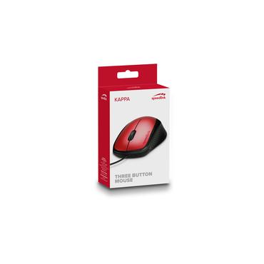 SPEEDLINK KAPPA Mouse - mus - USB - röd