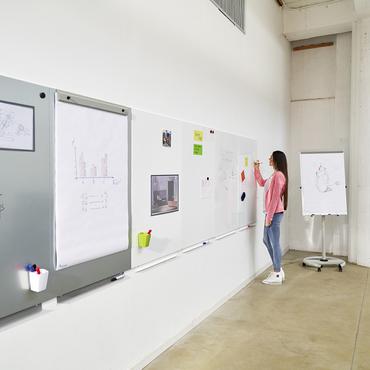 Rocada 6419R whiteboard 550 x 750 mm Stål Magnetisk