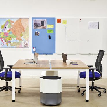 Rocada 6419R whiteboard 550 x 750 mm Stål Magnetisk