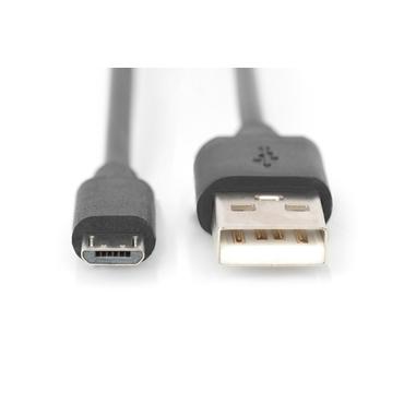 DIGITUS - USB-kabel - USB till Micro-USB Type B - 1 m