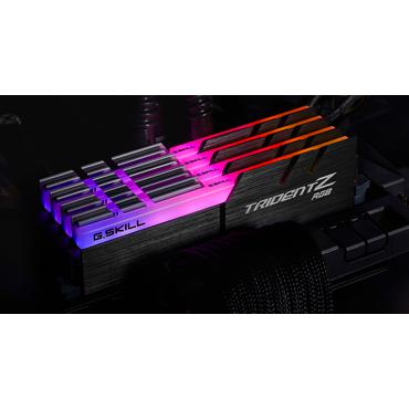 G.Skill TridentZ RGB Series - 32GB:4x8GB - DDR4 RAM - 3600MHz - DIMM 288-pin - Icke ECC - CL18