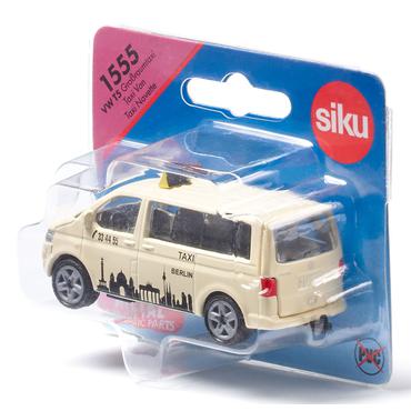 Siku VW T5 taxi van Bus model Formonterede