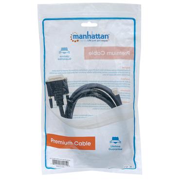 Manhattan 152150 videokabel adapter 1,8 m Mini DisplayPort DVI-D Sort