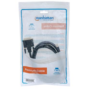 Manhattan 152150 videokabel adapter 1,8 m Mini DisplayPort DVI-D Sort