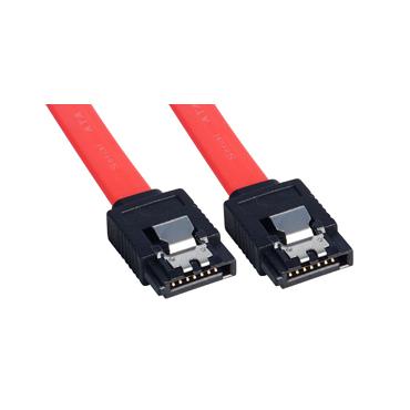 Lindy SATA Cable, 0.5m SATA-kabel 0,5 m Rød
