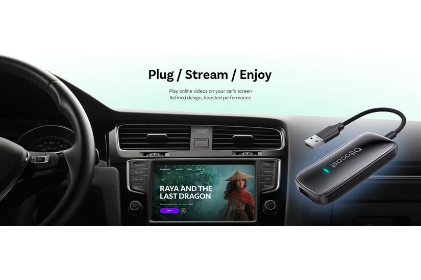 Ottocast CA515-T Play2Video Ultra Android Multimedia Box czarny