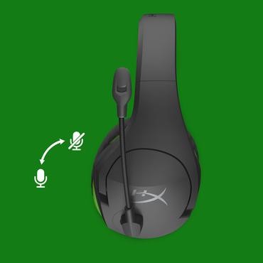 HyperX CloudX Stinger Core - Wireless Gaming Headset (Black-Green) - Xbox