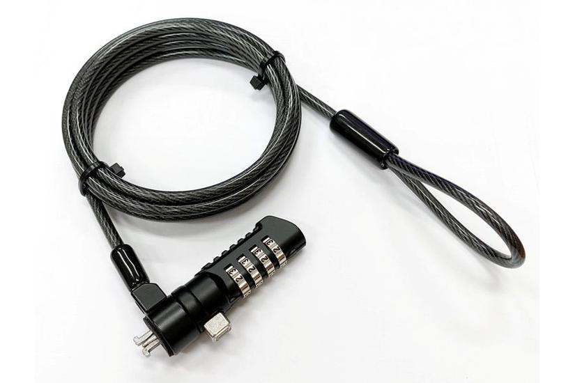 Security lock with 4-wheel