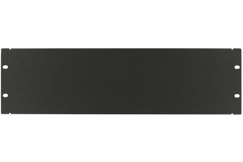 3U 19" SCREW TYPE BLANK PANEL