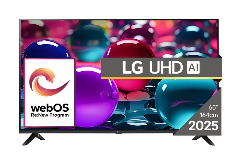 LG UHD AI 65UA73003LA TV 165,1 cm (65") 4K Ultra HD Smart TV Wi-Fi Sort