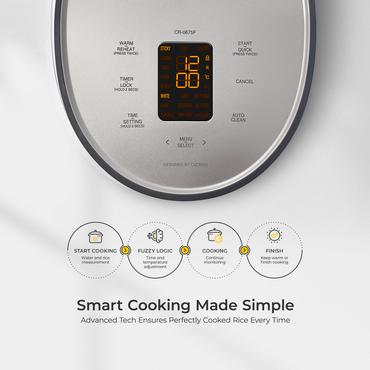 Cuckoo Reiskocher  1.08l CR-0675F 3D-Hitzesystem Warmhaltung