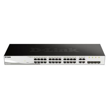 D-Link Web Smart DGS-1210-28 - switch - 24 portar - Administrerad - rackmonterbar