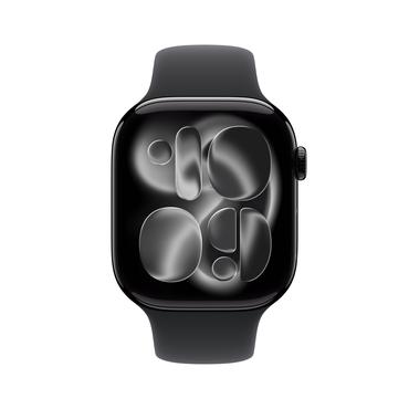 Apple Watch Series 11 OLED 46 mm Digital 416 x 496 pixel Berøringsskærm 5G Sort Wi-Fi GPS (satellit)