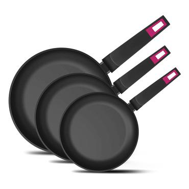 Set of 3 Taurus Best Moments frying pans 18/22/26cm