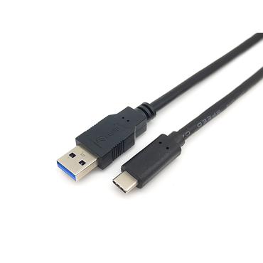 Equip 128344 USB-kabel USB 3.2 Gen 1 (3.1 Gen 1) 2 m USB A USB C Sort