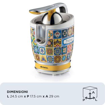 Ariete 0413/0P elektrisk citruspresser 0,6 L 85 W Blå, Gul