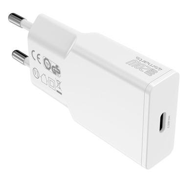 4smarts 540020 oplader til mobil enhed Smartphone, Tablet Hvid Vekselstrøm Hurtig opladning Indendørs