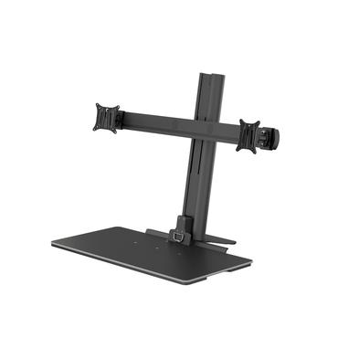 Multibrackets M Easy Stand Dual Monitor Mount monteringssats - f&ouml;r 2 LCD-bildsk&auml;rmar - svart