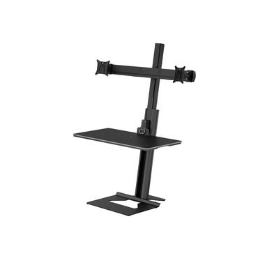Multibrackets M Easy Stand Dual Monitor Mount monteringssats - f&ouml;r 2 LCD-bildsk&auml;rmar - svart