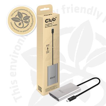 Club 3D SenseVision Ekstern videoadapter - Thunderbolt 3