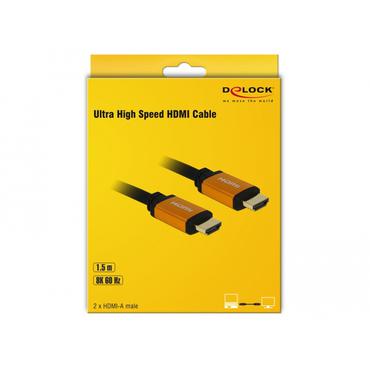 Delock HDMI-kabel - 1.5 m