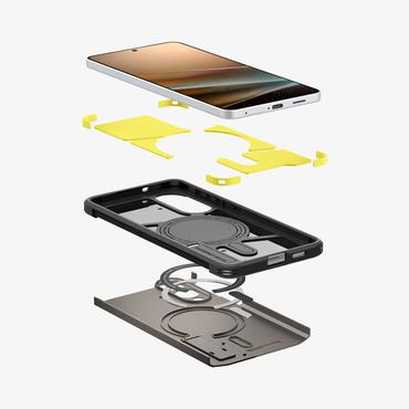 Spigen Tough Armor Magsafe Galaxy S25 Edge gunmetal