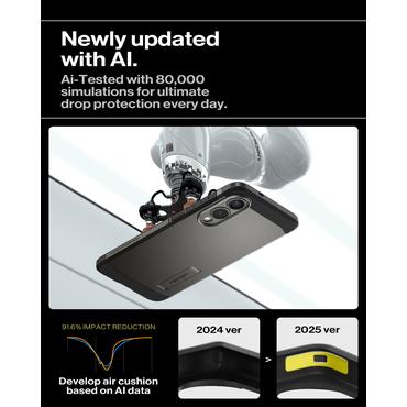 Spigen Tough Armor Magsafe Galaxy S25 Edge gunmetal