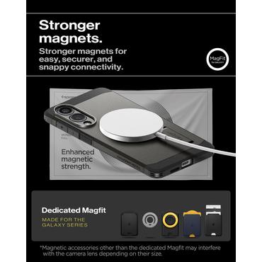 Spigen Tough Armor Magsafe Galaxy S25 Edge gunmetal