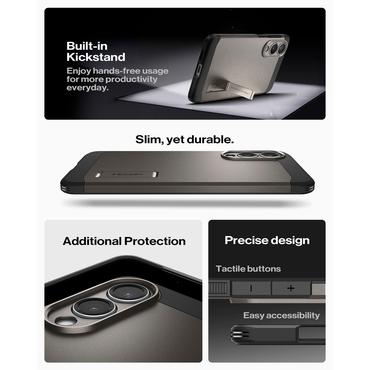 Spigen Tough Armor Magsafe Galaxy S25 Edge gunmetal