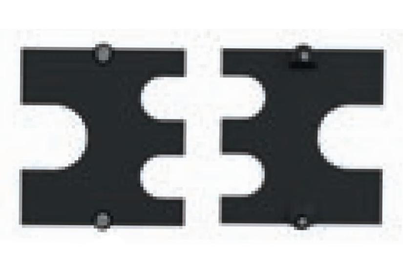 Bachmann 917.082 kabelforskruning Sort 3 stk