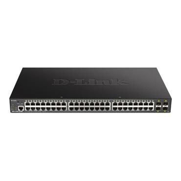 D-Link DGS 1250-52XMP - switch - 52 portar - smart - rackmonterbar