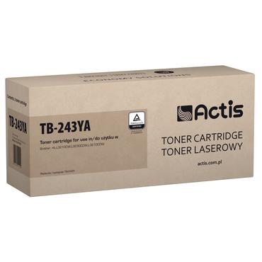 Actis TB-243YA (erstatning Brother TN-243Y; Standard; 1000 sider; gul)