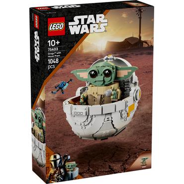 LEGO Star Wars Grogu in seiner Repulsorwiege 75403