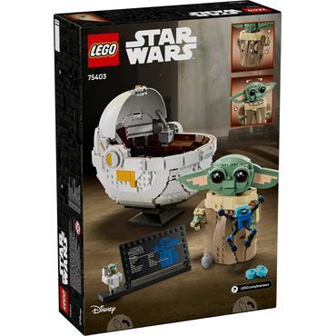 LEGO Star Wars Grogu in seiner Repulsorwiege 75403