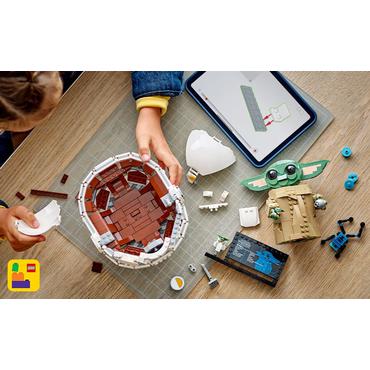 LEGO Star Wars Grogu in seiner Repulsorwiege 75403