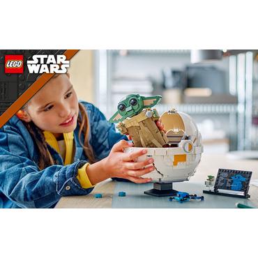 LEGO Star Wars Grogu in seiner Repulsorwiege 75403