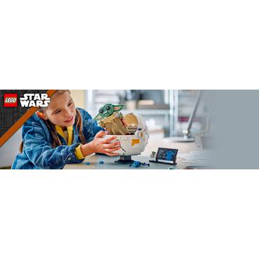 LEGO Star Wars Grogu in seiner Repulsorwiege 75403