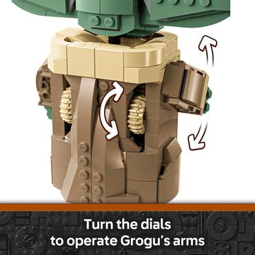 LEGO Star Wars Grogu in seiner Repulsorwiege 75403