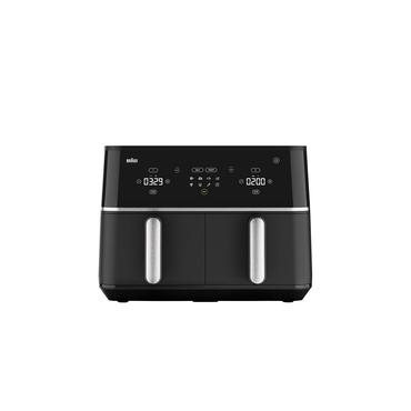 Braun TD 5030I BK Dobbelt 10 L Enkeltstående 2400 W Varmluftsteger Sort, Sølv