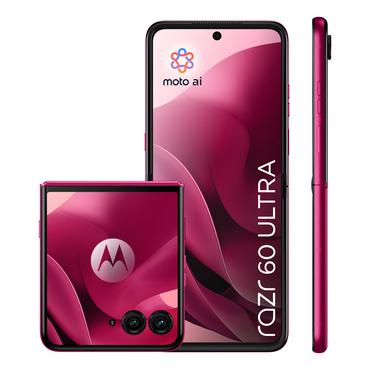 Motorola RAZR 60 Ultra - pantone cabaret - 5G peksk&auml;rmsmobil - 512 GB - GSM