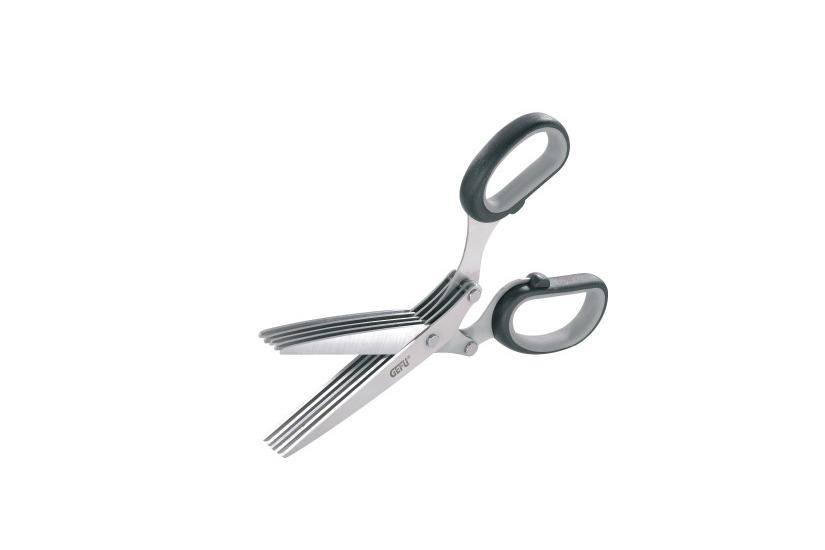 GEFU 12660 køkkensaks 191 mm Sort, Rustfrit stål Urt