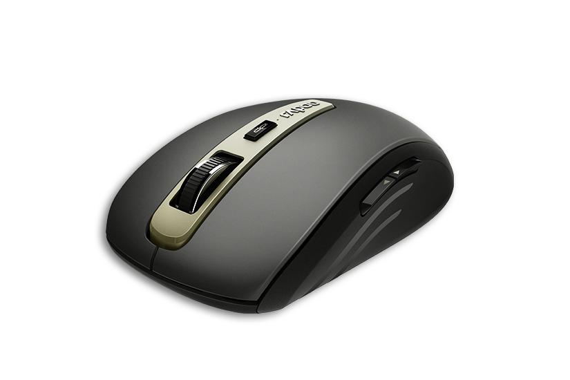 Rapoo Kabellose Multi-Modus-Maus MT350, Schwarz