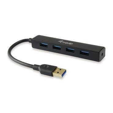 Equip 128953 interface hub USB 3.2 Gen 1 (3.1 Gen 1) Type-A 5000 Mbit/s Sort