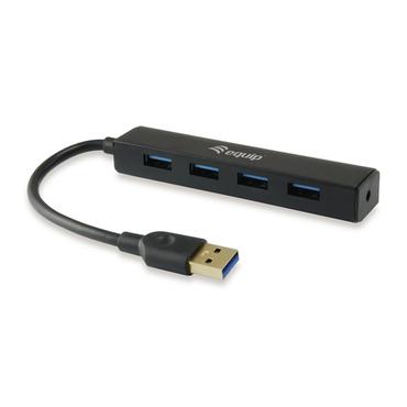 Equip 128953 interface hub USB 3.2 Gen 1 (3.1 Gen 1) Type-A 5000 Mbit/s Sort