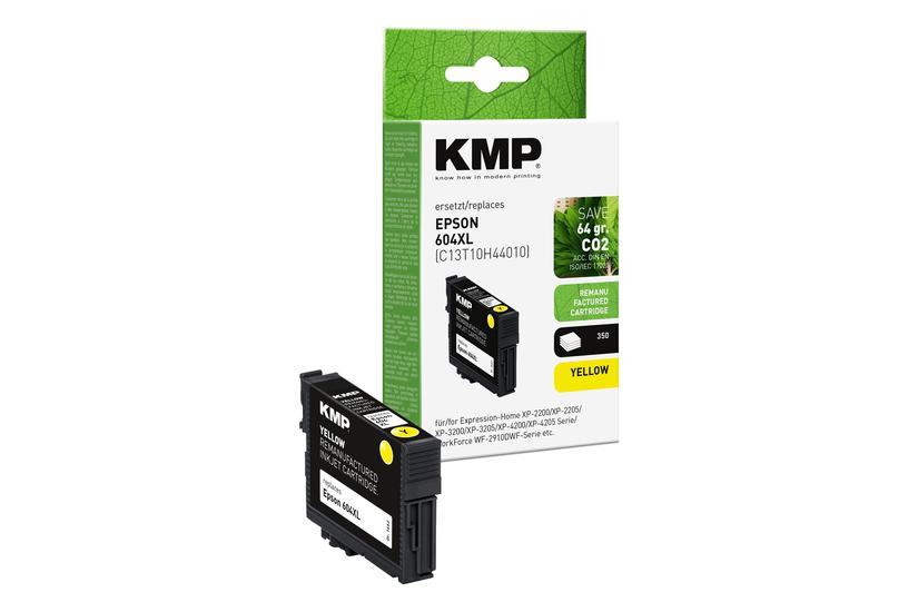 KMP Patrone Epson 604XL (T10H4) yellow 350 S. 5ml remanufactured