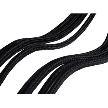 SilverStone PP07 - f&ouml;rl&auml;ngningskabel f&ouml;r str&ouml;m - 8-stifts EPS12V till 8-stifts EPS12V - 30 cm