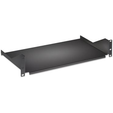 Intellinet 19" Cantilever Shelf, 2U, Fixed, Depth 400mm, Max 25kg, Black, Three Year Warranty - hylla f&ouml;r rack - 2U